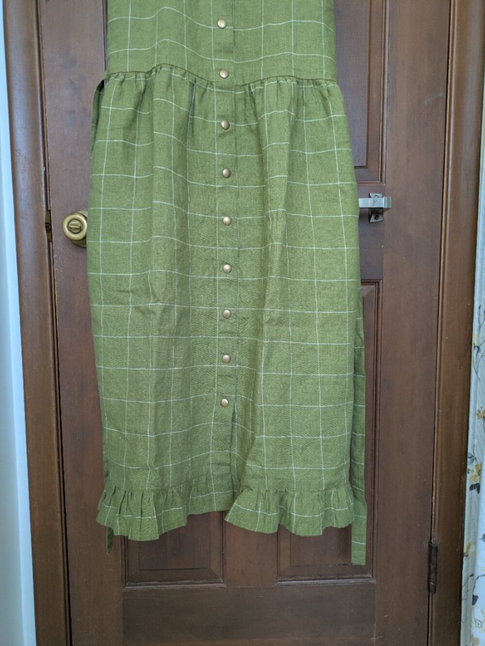 NWT Not Perfect Linen customized Isolde Dress - Picture 3 of 7